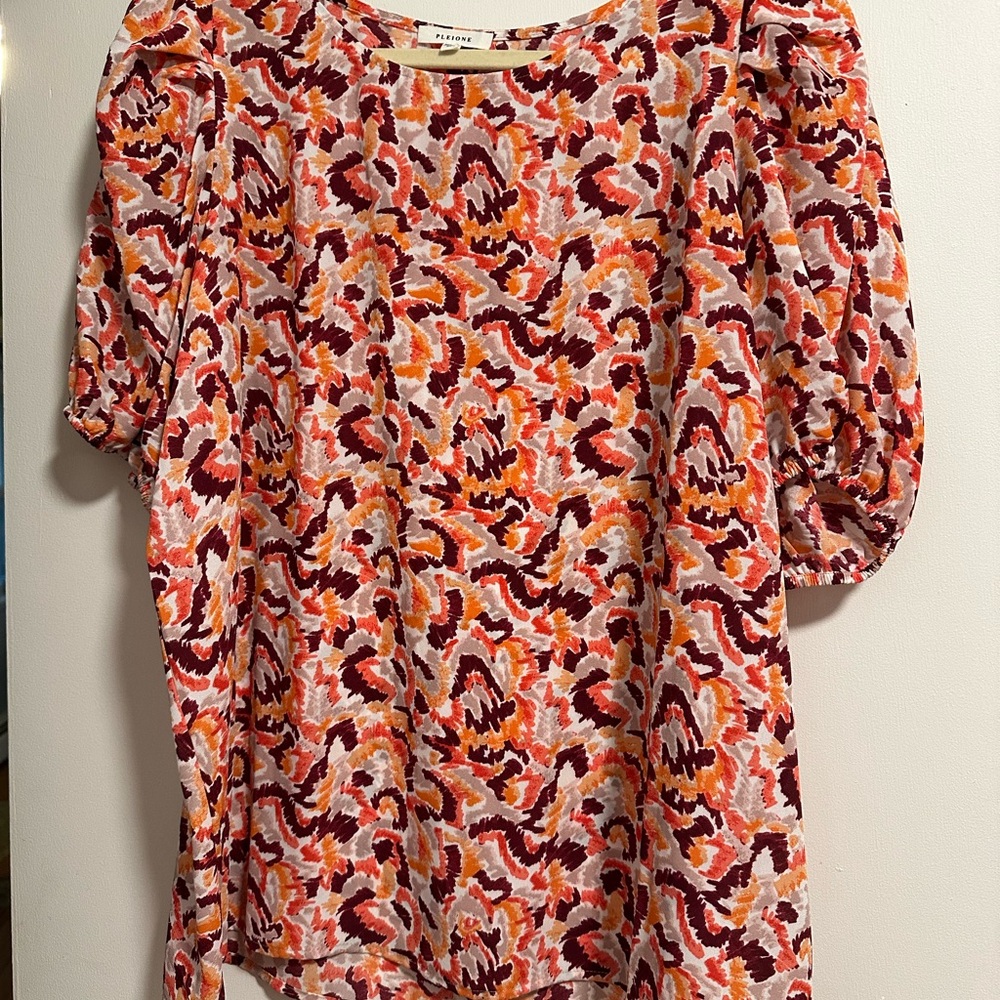 Women's Multicolor Patterned Top